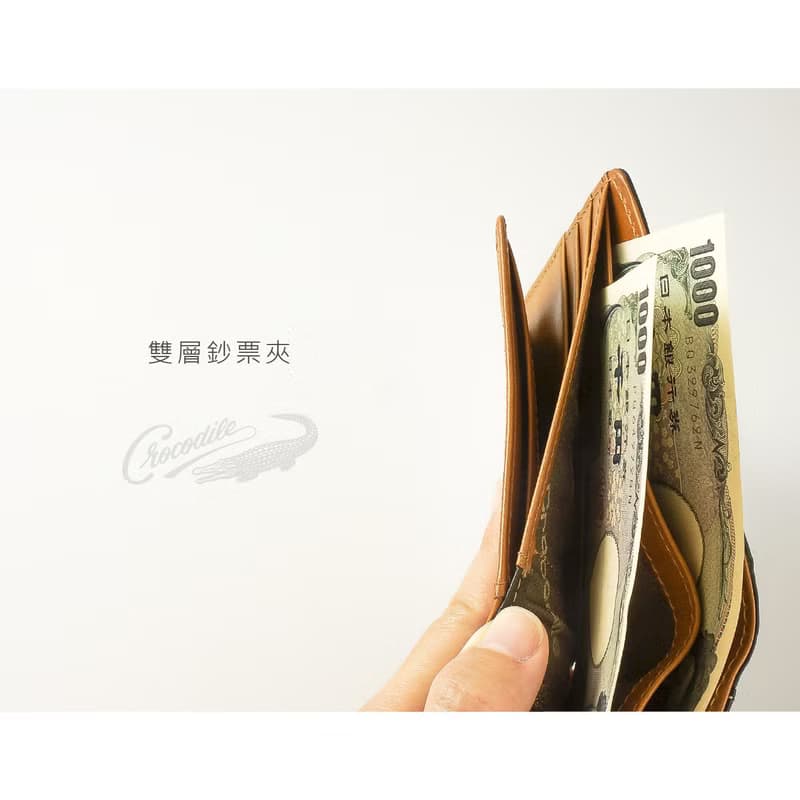 【情侶禮物/24H出貨】真皮皮夾/中翻短夾 12卡 植鞣革 男生禮物