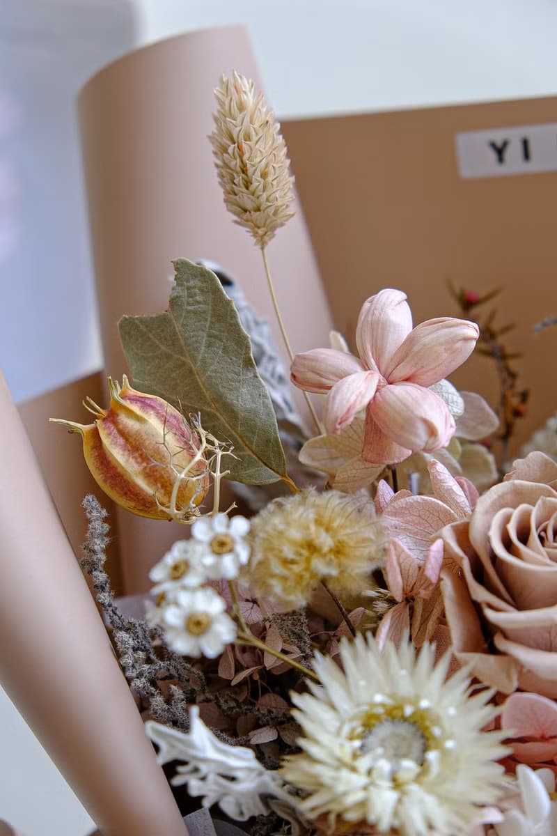 奶茶花束