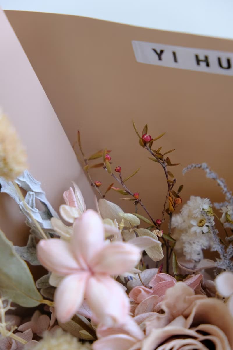 奶茶花束