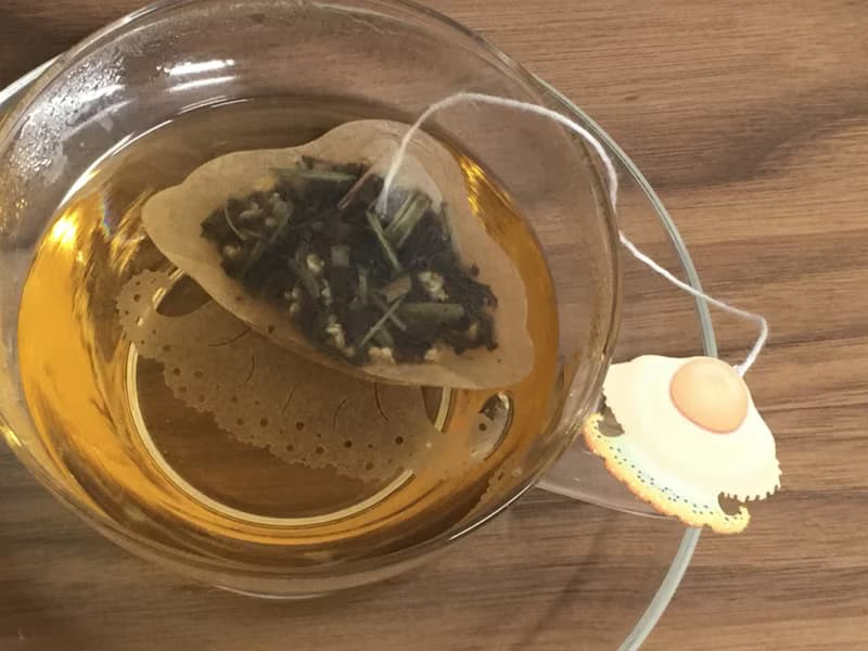 一套五個水母茶包、每套共五袋。