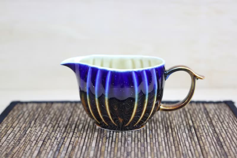 【送禮好物】曉櫻 結晶釉 茶海 公道杯 鶯歌名家葉敏祥作品