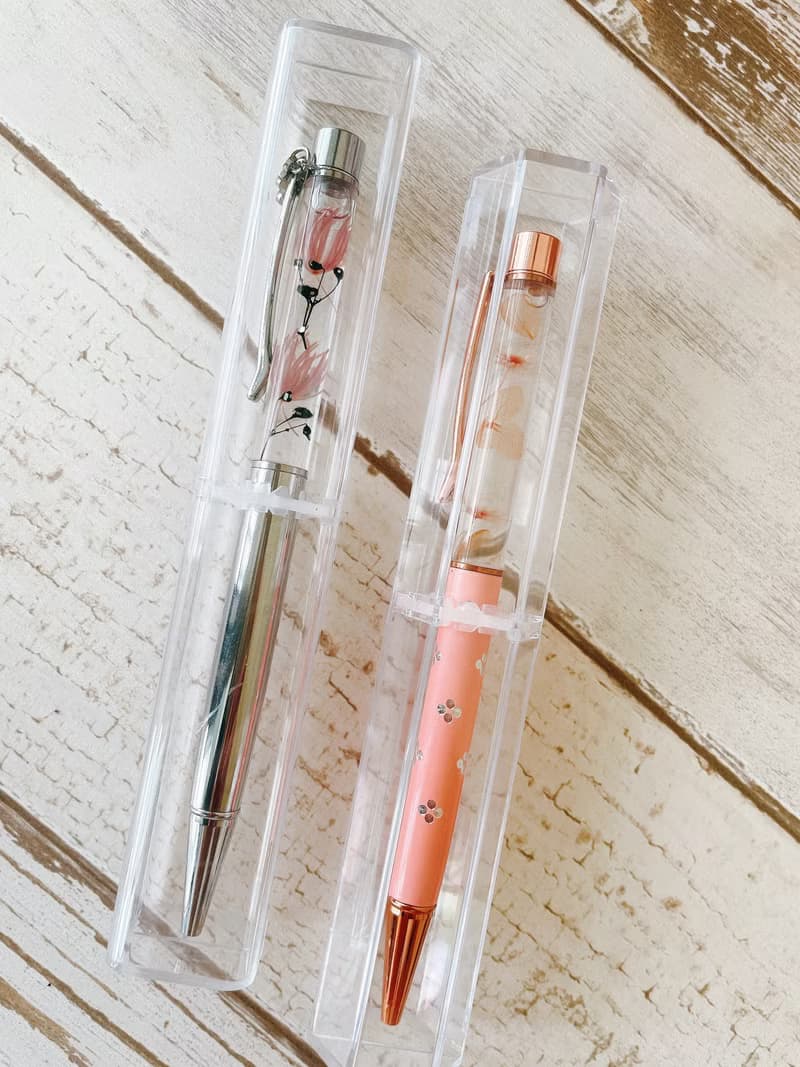 浮游花筆 附教學影片 乾燥花 永生花 情人節 親子  Herbarium
