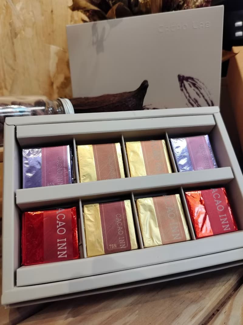 KAKAWA現磨調溫綜合款100%85%75%_純巧克片16片優惠中包裝手工盒