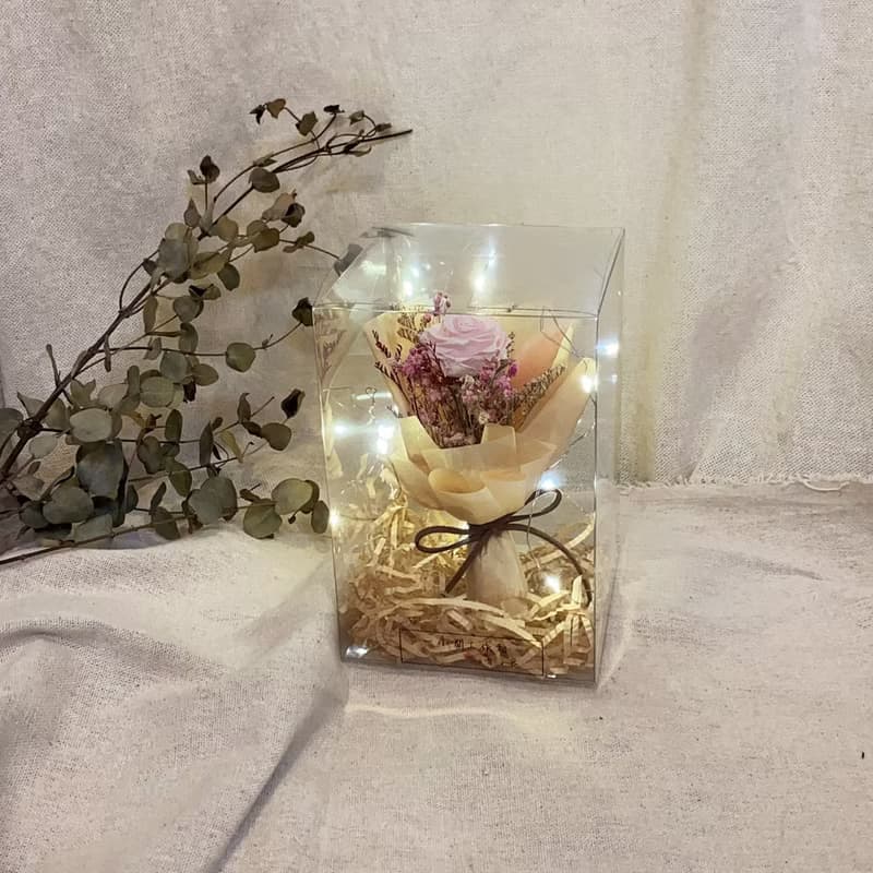情人節花禮/小資首選/生日禮物_永生花束|閃亮系列永生玫瑰小花禮