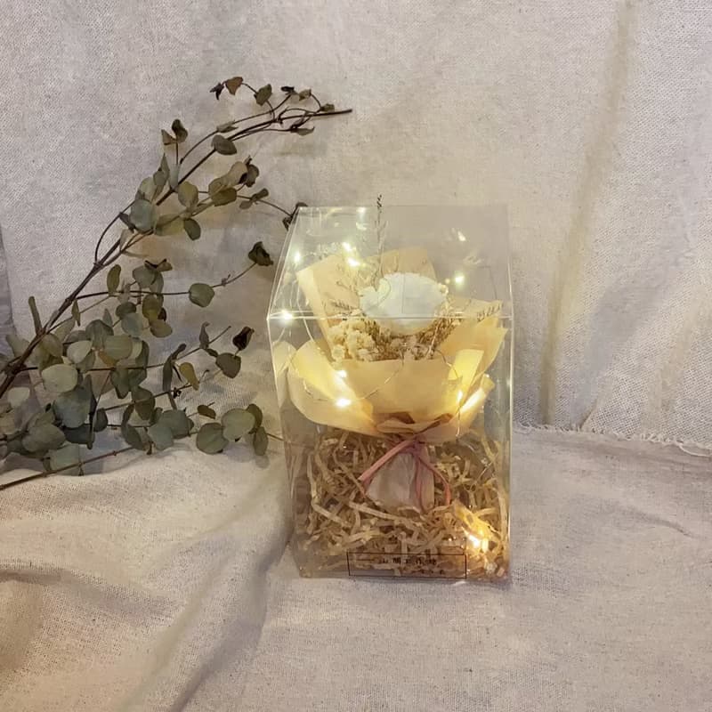 情人節花禮/小資首選/生日禮物_永生花束|閃亮系列永生玫瑰小花禮