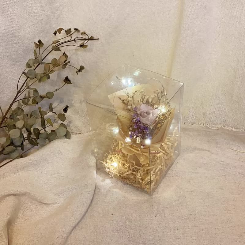 情人節花禮/小資首選/生日禮物_永生花束|閃亮系列永生玫瑰小花禮
