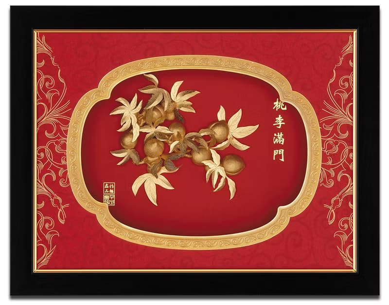 桃李滿門│教育界禮物、謝師禮品特別推薦 │金箔畫│母親節禮盒