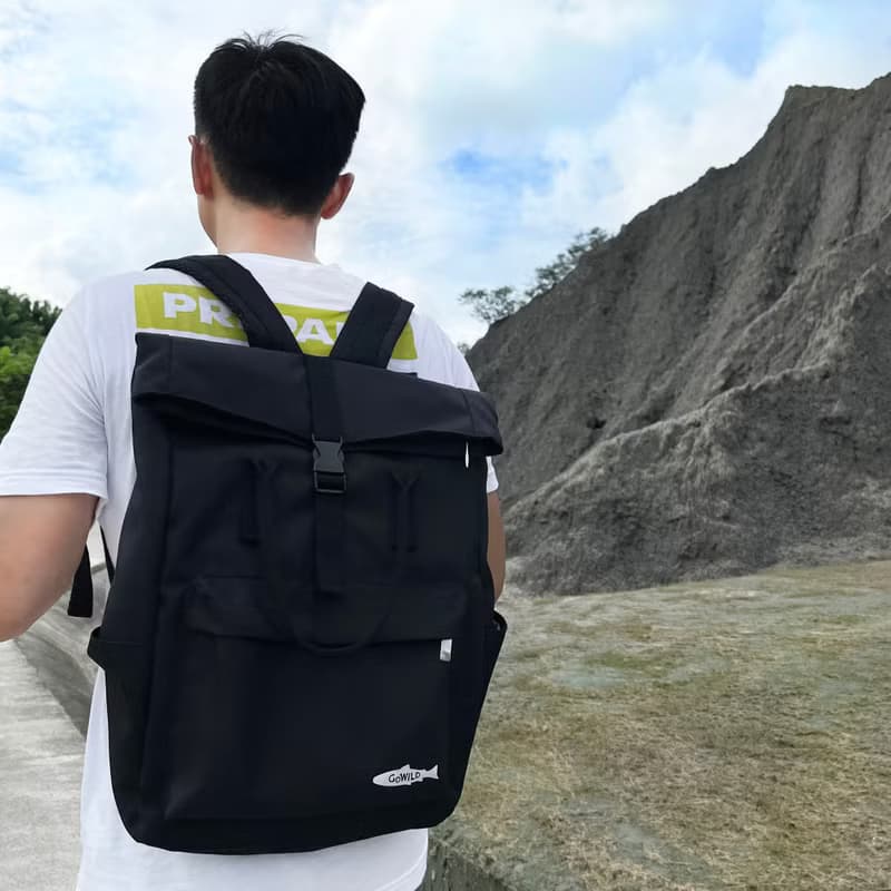 Go:wild 夠野│輕旅捲蓋後背包 雙肩包/通勤包/電腦書包/生日禮物