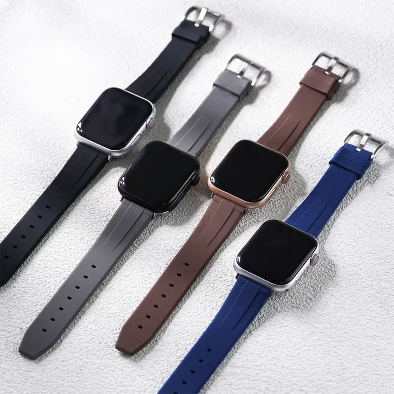 Apple watch - 【夏日系列】防水矽膠蘋果錶帶 錶帶