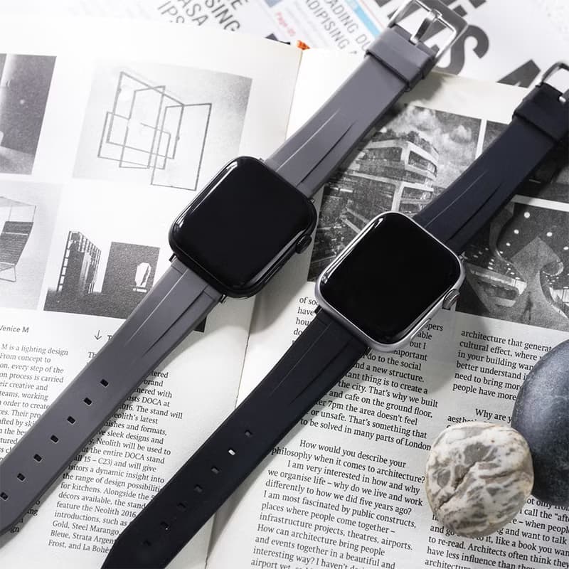 Apple watch - 【夏日系列】防水矽膠蘋果錶帶 錶帶