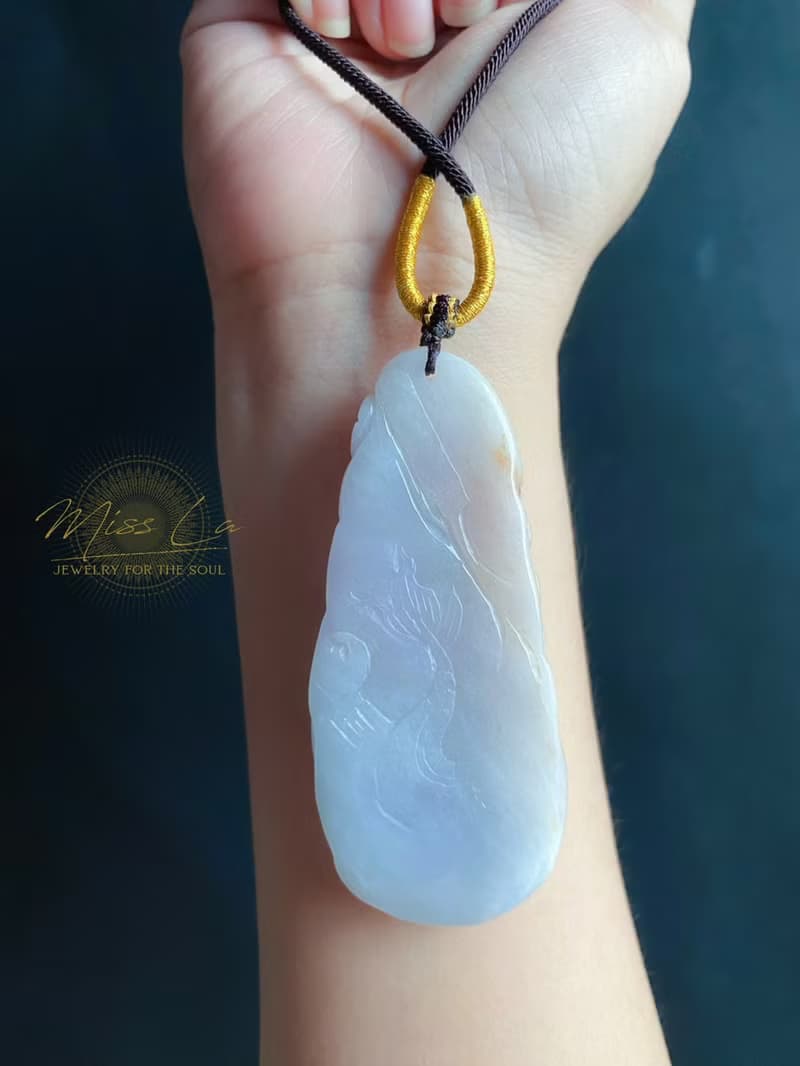 帶紅翡 鎮煞貴龍牌 天然緬甸玉翡翠 吊墜 招財守護 平安富貴 項鍊