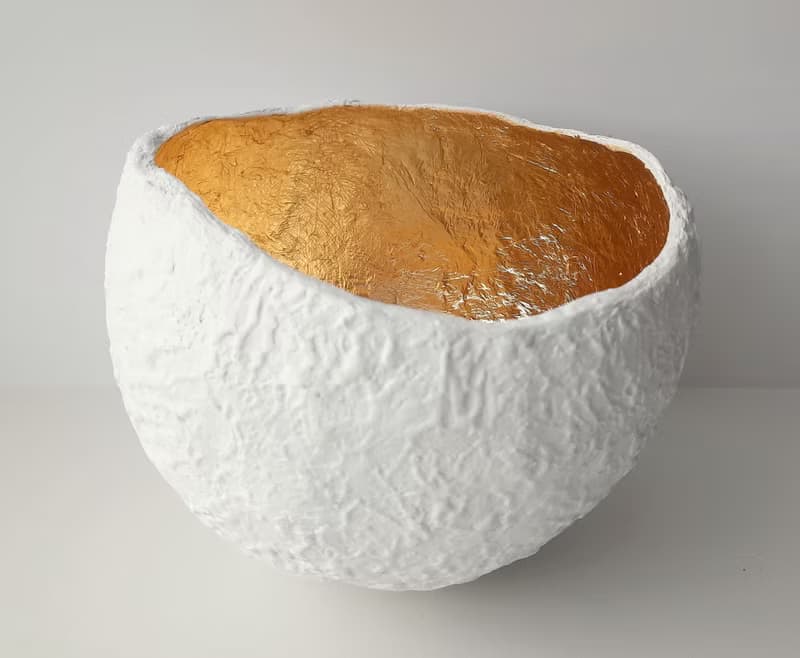 有機紙奶酪花瓶 - 現代房屋的完美喬遷禮物 - 時尚裝飾的理想選擇