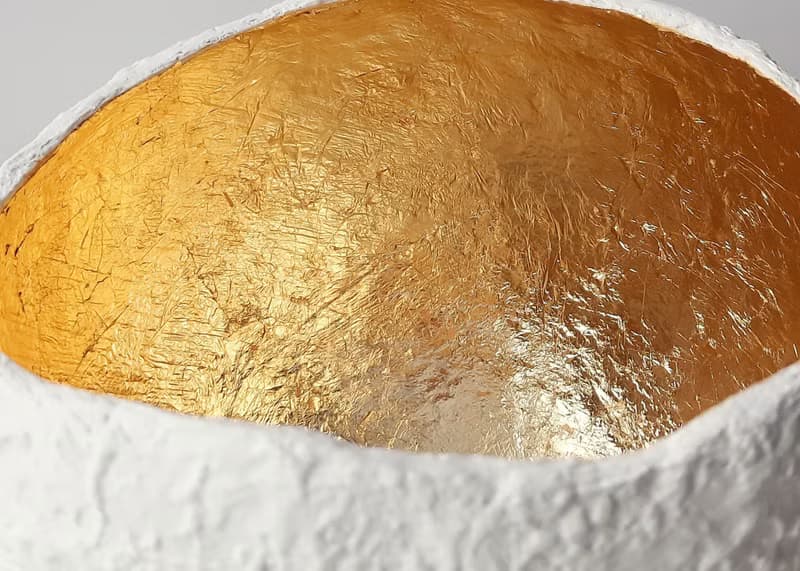 有機紙奶酪花瓶 - 現代房屋的完美喬遷禮物 - 時尚裝飾的理想選擇