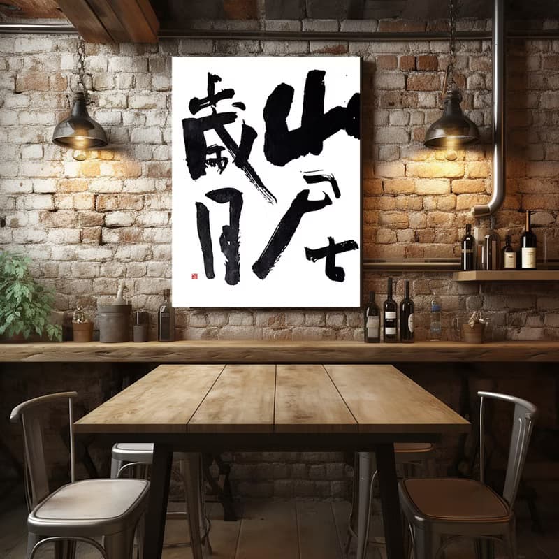 書法-無框畫 | 喬遷禮物 | 開店 | 民宿佈置 | 搬新家 | 裝飾畫