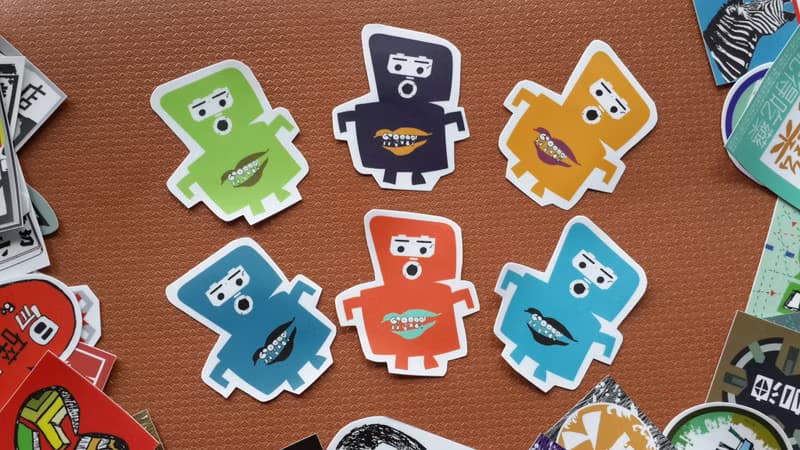 ( 機車怪 )Li-good - 防水貼紙、行李箱貼紙 NO.34