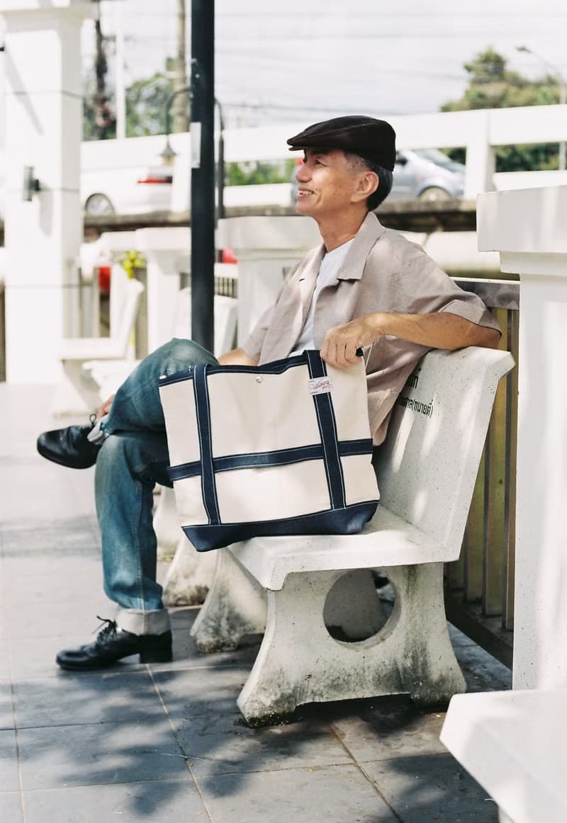 DADDY  TOTE BAG INDIGO