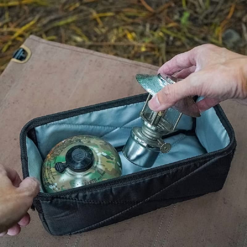 穿梭系列 3L分類艙 防潑水 抗震 旅行 收納小物 膚色 黑色引手