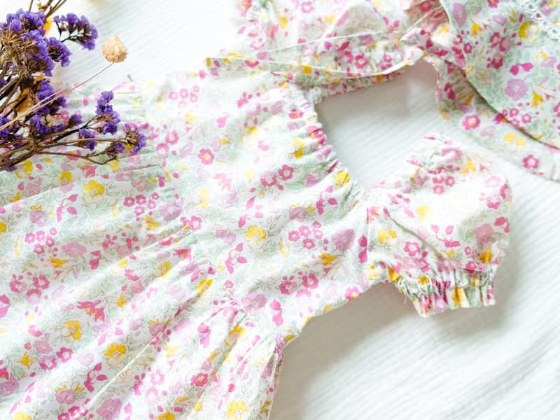 英國LIBERTY FABRICS有機棉Phoebe法式公主洋裝