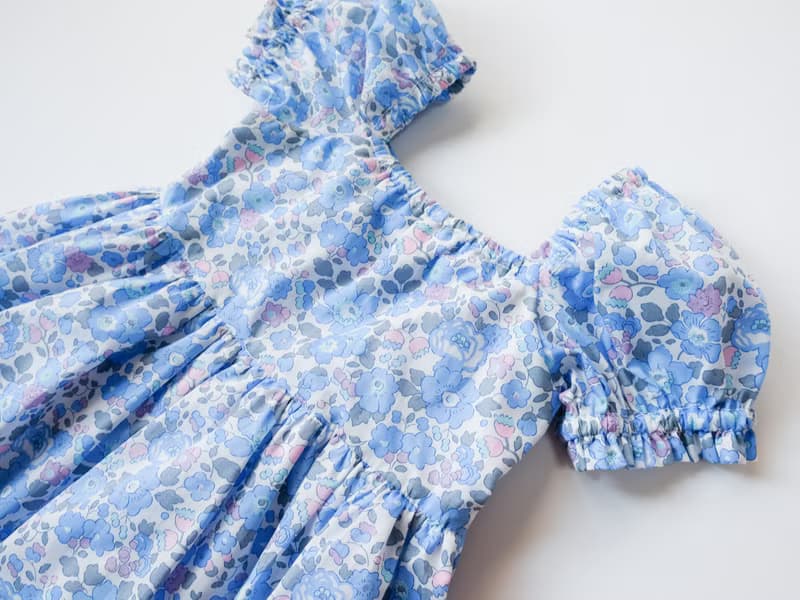 英國LIBERTY FABRICS有機棉Phoebe法式公主洋裝