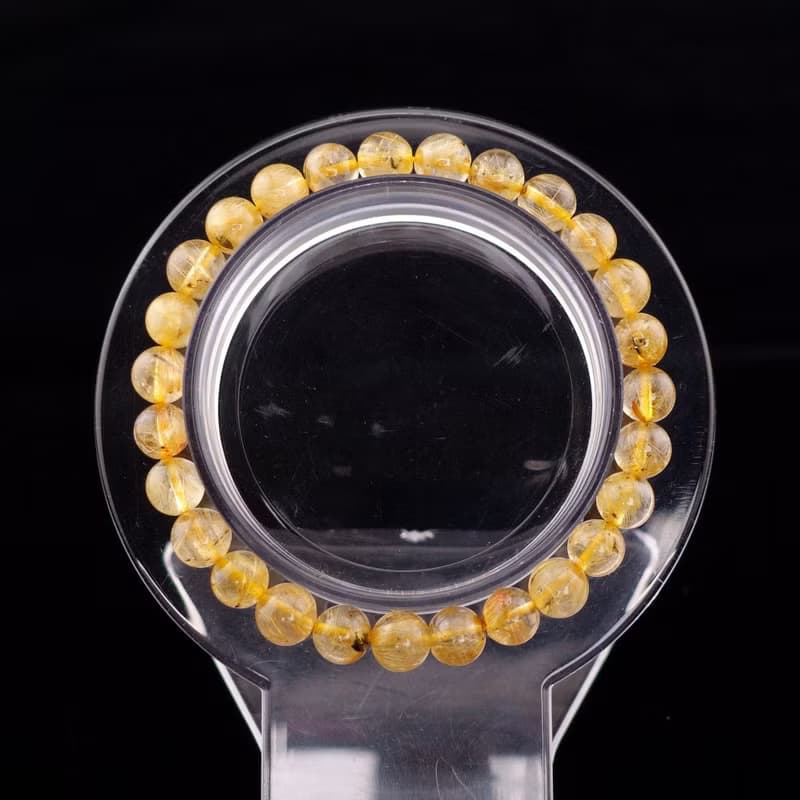 寶麗金珠寶-天然鈦晶手珠