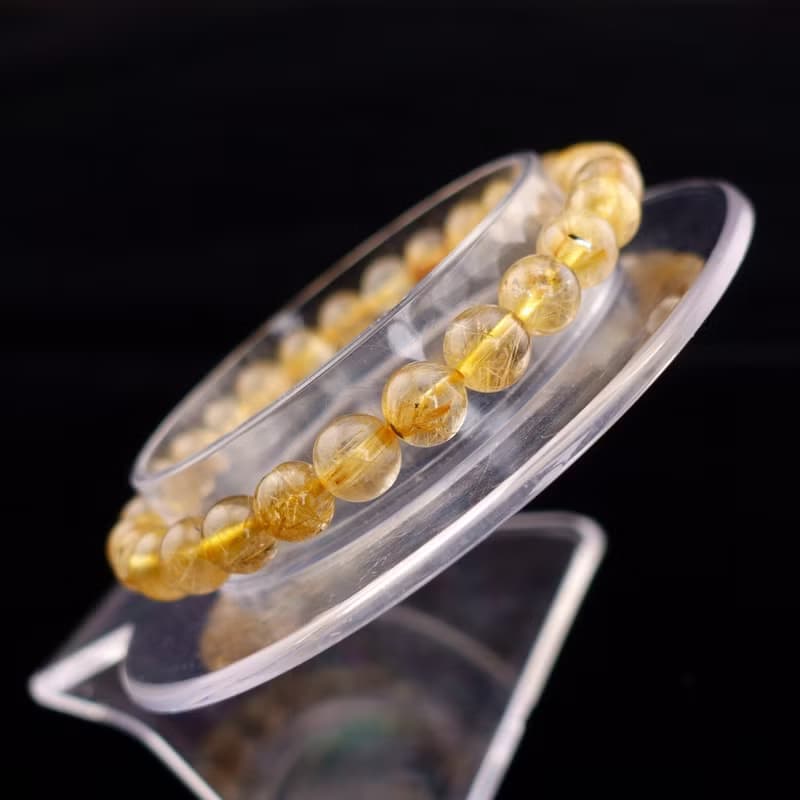 寶麗金珠寶-天然鈦晶手珠