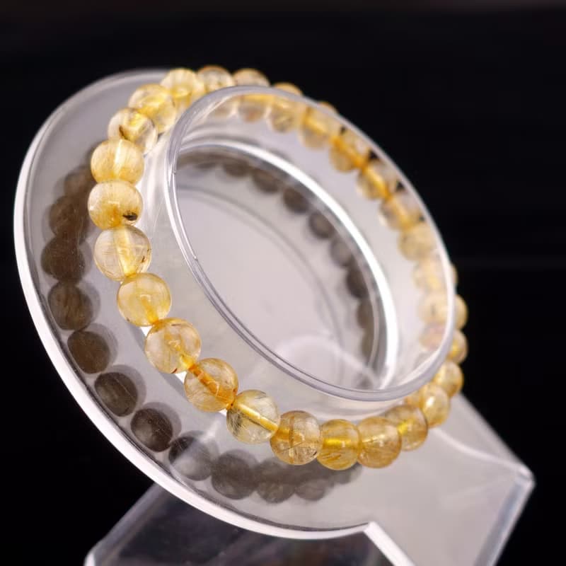 寶麗金珠寶-天然鈦晶手珠