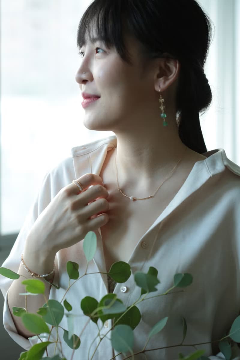 微笑珍珠項鍊│14KGF 包金注金 天然珍珠