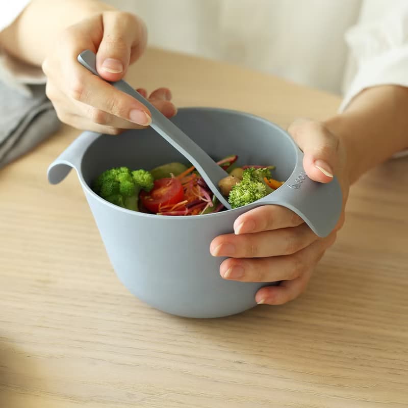 【日本ideaco】UD 雙柄竹纖維餐碗-620ml-多色可選