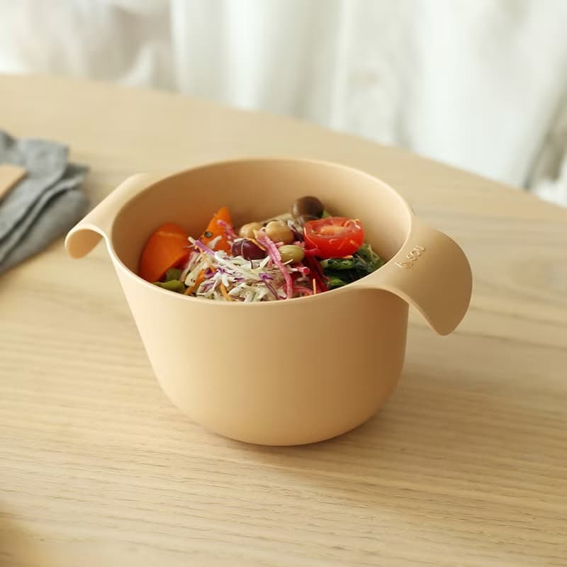 【日本ideaco】UD 雙柄竹纖維餐碗-620ml-多色可選