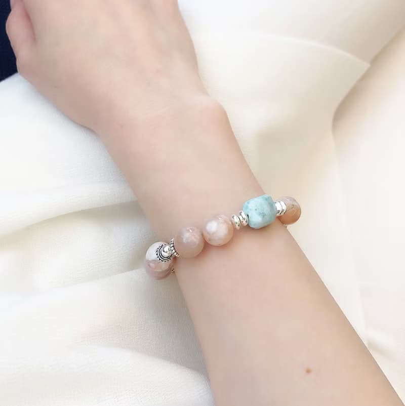 落櫻繽紛系列 | 粉櫻花瑪瑙*拉利瑪