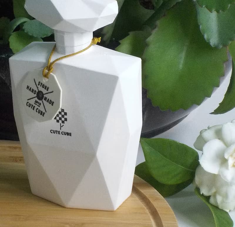 情人節禮物/幾何香水瓶A-擴香 石膏 交換禮物 聖誕禮
