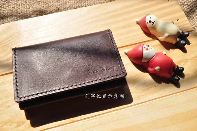 皮革名片盒/皮革卡片盒(六色可選)