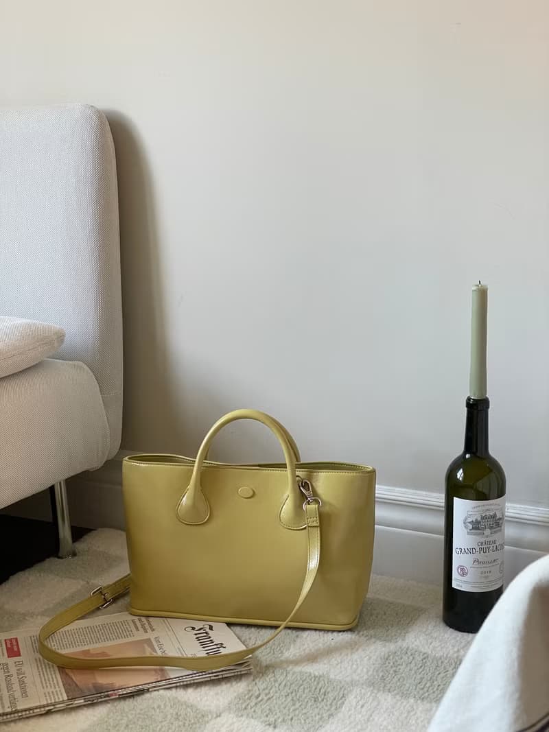 韓國 The Ally | SUNNY/MINI SUNNY BAG (附小袋)|黃色|兩用斜背