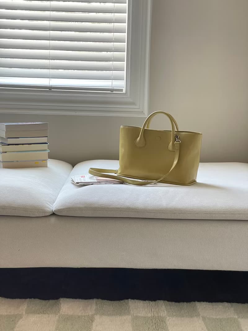 韓國 The Ally | SUNNY/MINI SUNNY BAG (附小袋)|黃色|兩用斜背