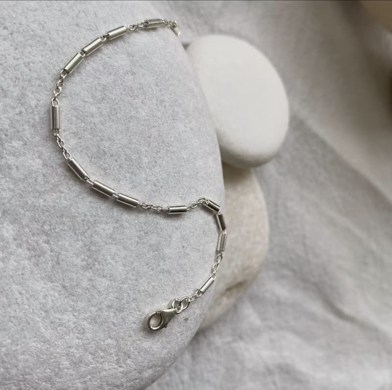 雙結結 純銀手鍊