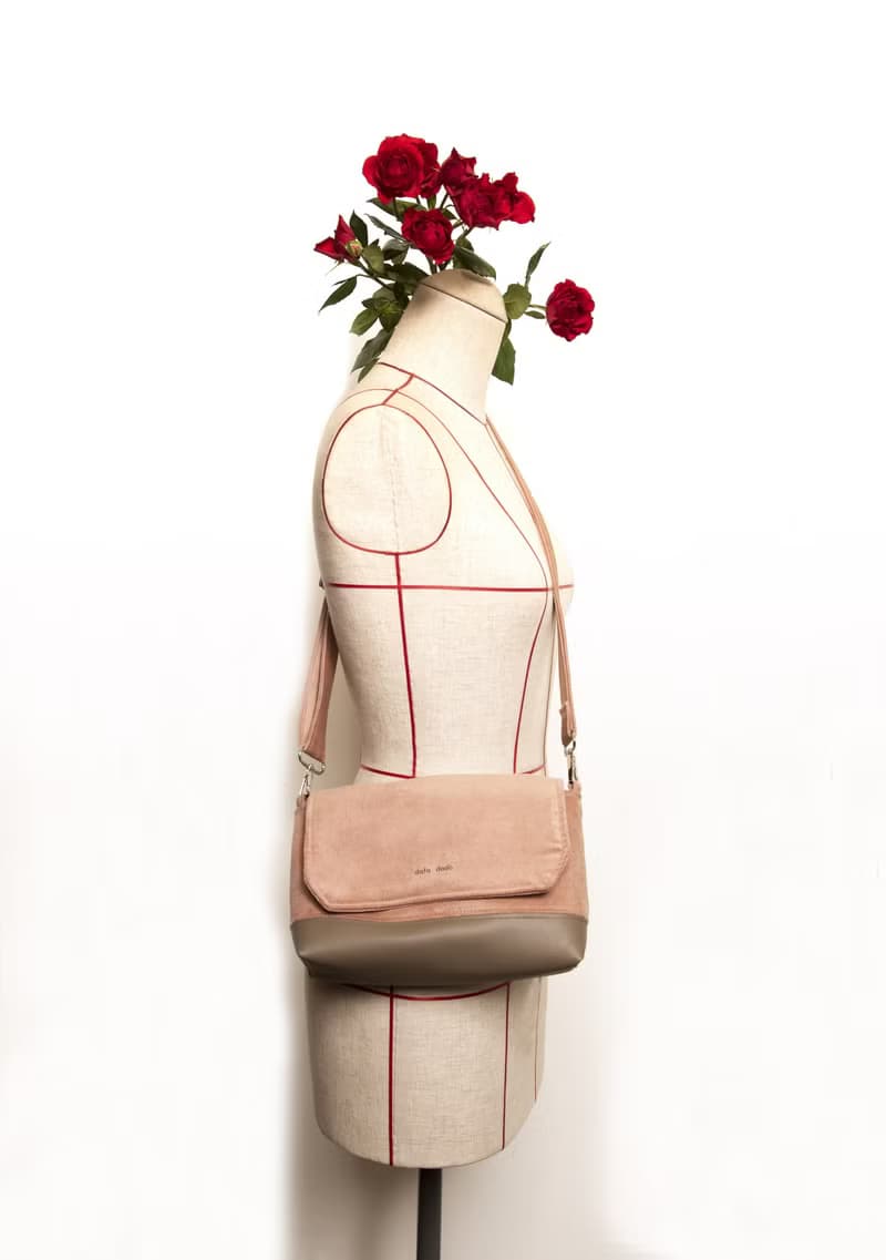 香港製造/設計師原創/純素皮革/燈芯絨/手袋/斜揹包/側揹包