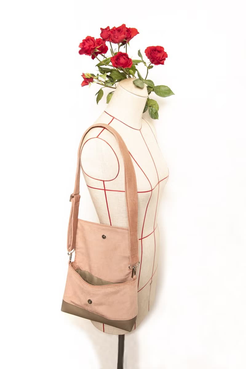 香港製造/設計師原創/純素皮革/燈芯絨/手袋/斜揹包/側揹包