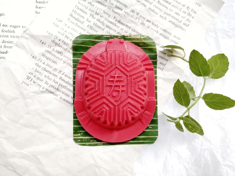 壽龜手工皂 傳統復古造型 復刻台灣好滋味 過年 交換禮物 紅龜粿