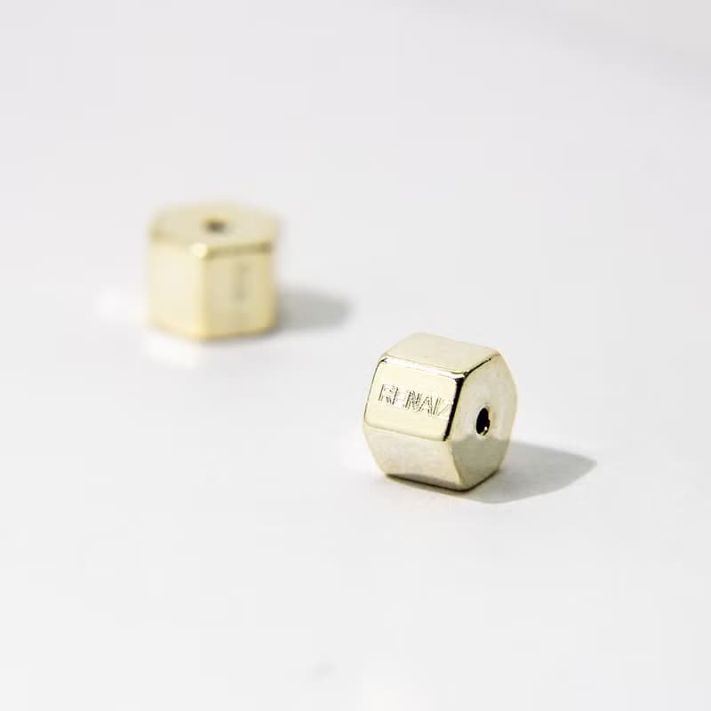 14K鍍金粗紋耳飾 | 時尚弧形耳環 | 暑假禮物 生日禮物 首飾