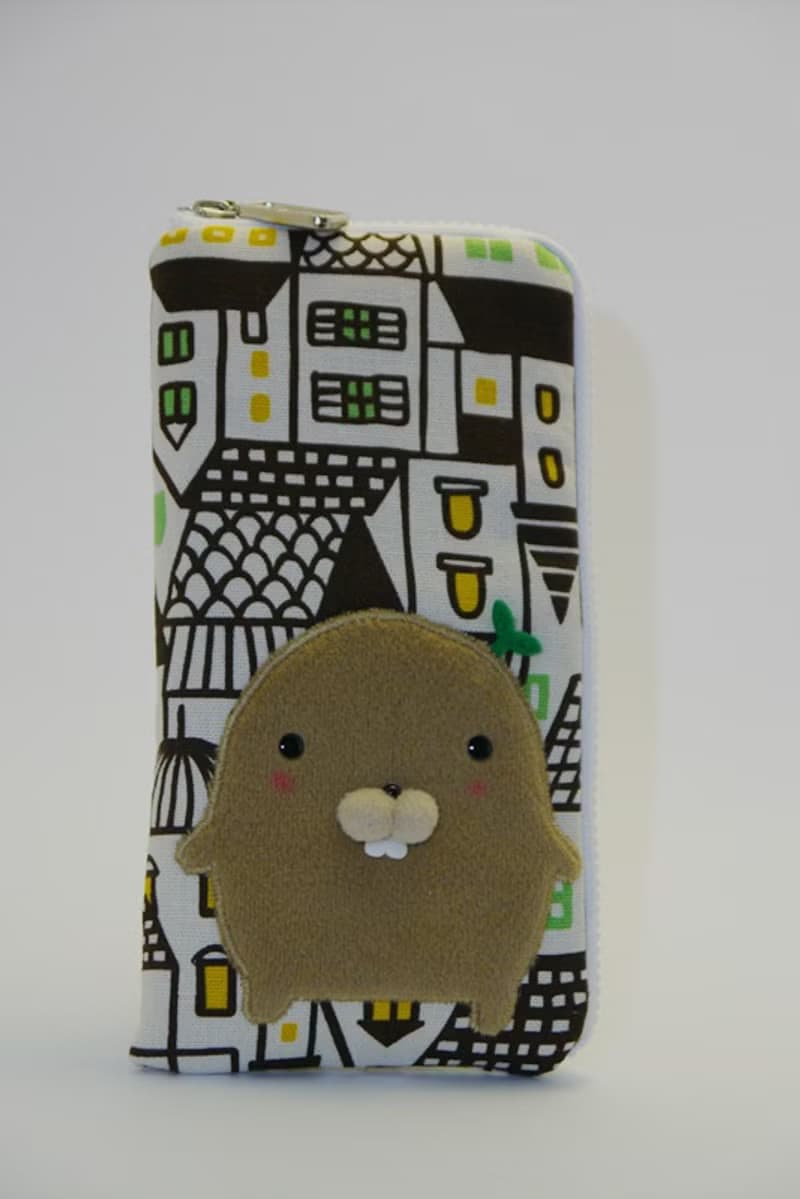 Bucute手機套/生日禮物/馬林鼠/手工製作/交換禮物/手機的衣服