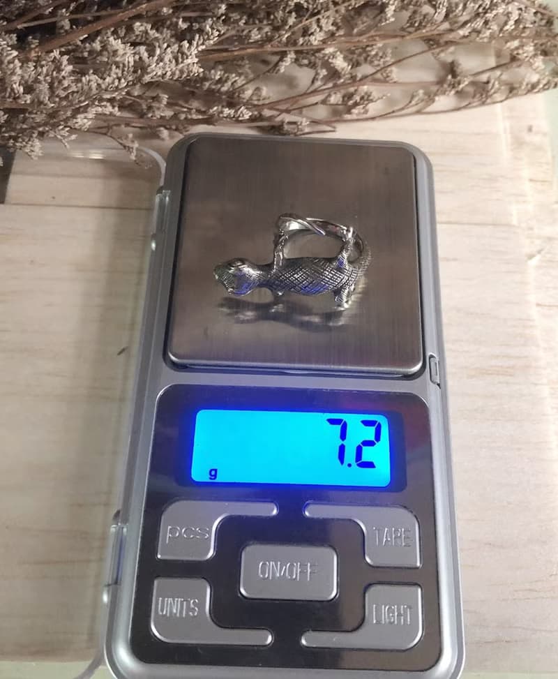 壁虎純銀戒指可愛動物女人禮物珠寶波西米亞風蜥蜴bugbear