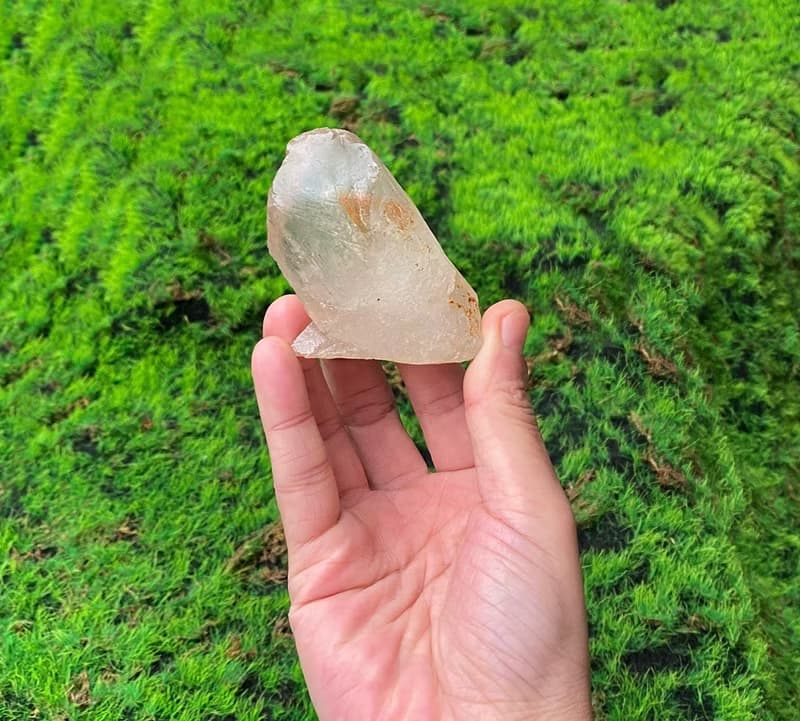 能量擺件-天然原礦白水晶簇 消磁淨化 療癒 開運 淨化 快速出貨