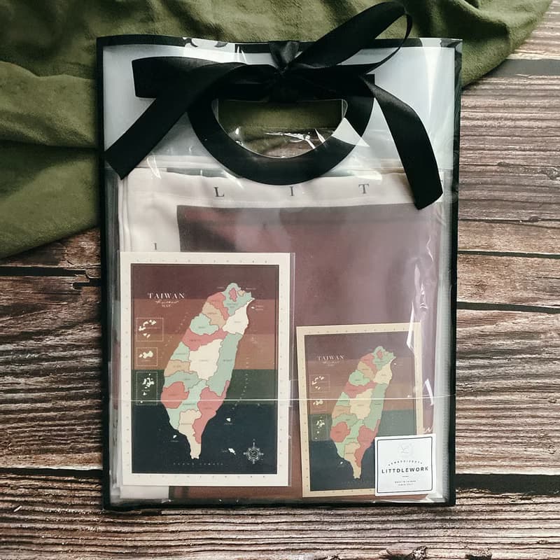 【熱買商品】台灣地圖布幔 - 酪梨森林