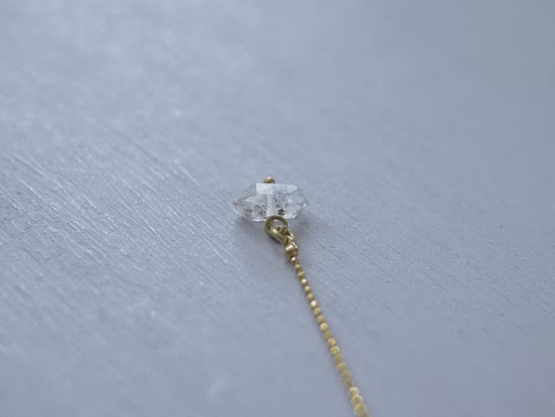 ONCE LITE | 暮光系 - 遊牧 * 赫基蒙水晶 耳骨夾 耳夾