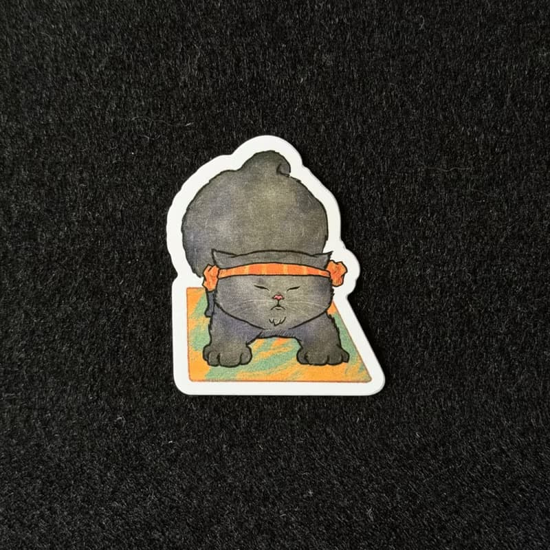 Yoga Club Stickers Set — Hairball Social Club Collections