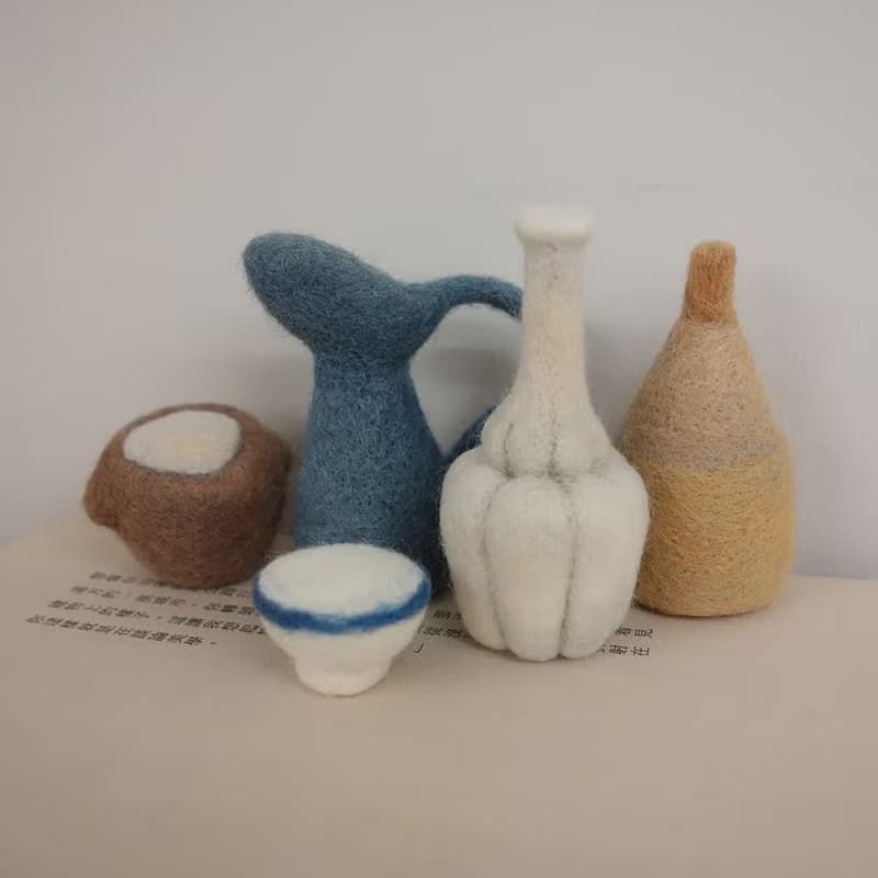 【體驗】羊毛氈【針氈】尋找你的莫蘭迪時刻—雕塑