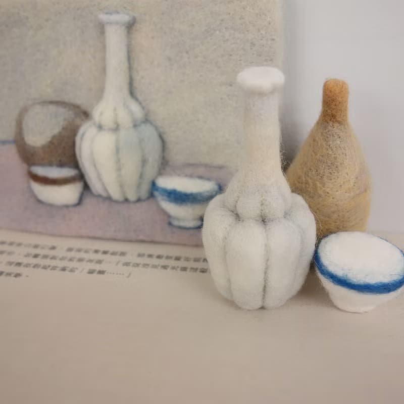 【體驗】羊毛氈【針氈】尋找你的莫蘭迪時刻—雕塑