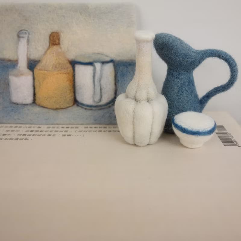 【體驗】羊毛氈【針氈】尋找你的莫蘭迪時刻—雕塑