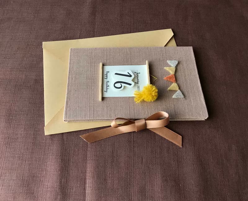 專屬於你的祝福 |手工卡片|生日卡  Handmade card
