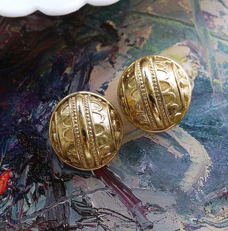 Vintage Jewelry 西洋古董飾品 神秘角落 夾式耳環